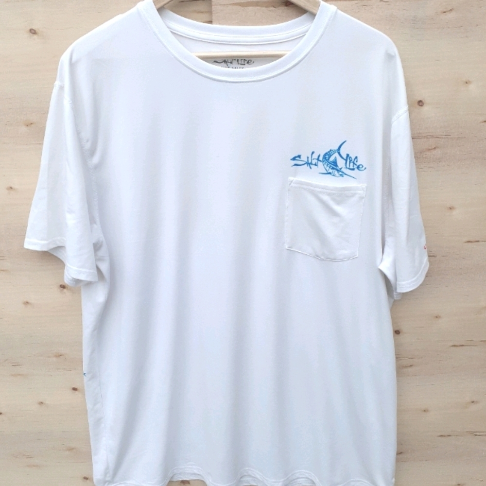 SALT LIFE UVapor SLX Captain T-shirt 2XL 2X XXL